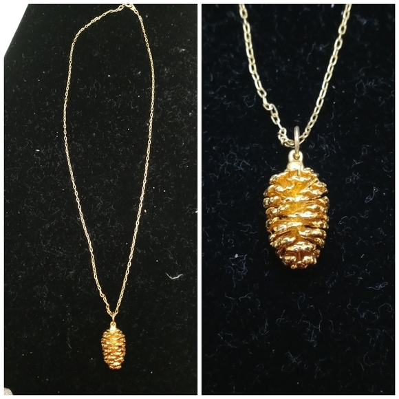 Jewelry Pinecone Necklace Poshmark